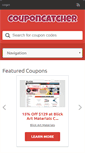 Mobile Screenshot of couponcatcher.org